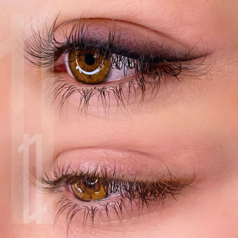 micropigmentación de ojos en Bilbao antes y después