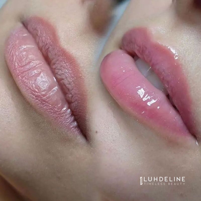 Labios hidratados con Hidra Lips